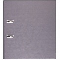 Папка-регистратор А4 картон. с металл. окантовкой (обложка серая ПВХ)  5,0 см