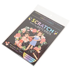 гравюра-раскраска мамин день