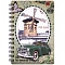 Блокнот  18,5*12см 60л на спирали с рисунком 3D "машинка"