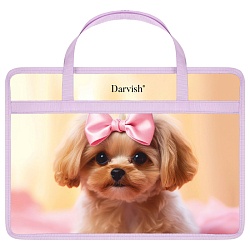 папка детская с ручками "милая собачка"