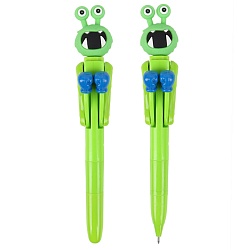 ручка шар. синяя  монстрик