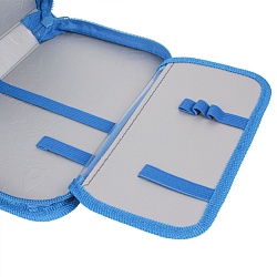 пенал 1отдел. 190*115мм  милая нерпа с откидной планкой