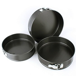 формы для запекания разъемные круглые 3 шт. d-24,26,28см в наборе