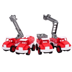 машинки "city fire engine" 4шт в  наборе. игрушка