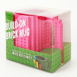кружка-конструктор 400мл розовая