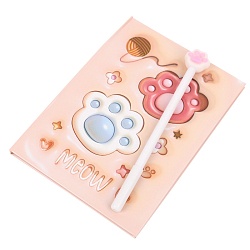 Блокнот 13*18см 50л в клетку + ручка "Meow"