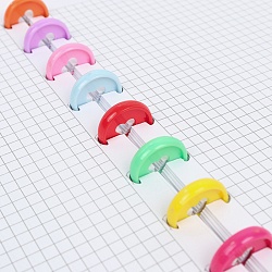 Блокнот 15,5*21см 80л на пластиковых кольцах в клетку "Бабочки"