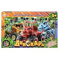 Настольная игра ходилка "Динокары"