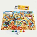 Игра настольная бродилка А3 "Пицца таун"