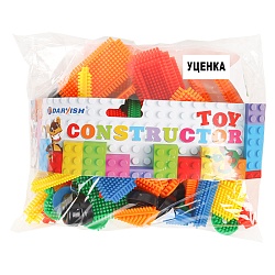 конструктор детский пластиковый  60 деталей (уценка)