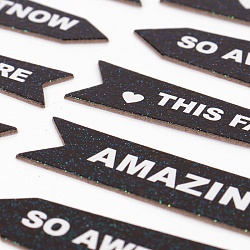 наклейки бумажные 2шт в наборе ассорти