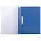 папка-скоросшиватель с перфорацией а4 "brauberg" 180мкм синяя