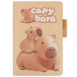 Блокнот 11*16см 80л "Капибара" в клетку