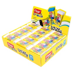 ластик белый