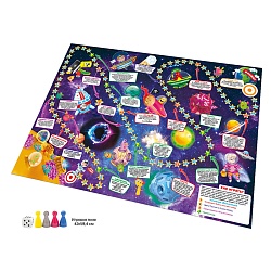 игра настольная бродилка а2 "космическое приключение"