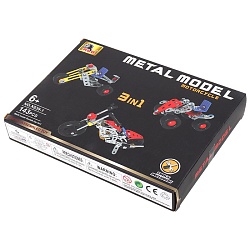 конструктор 3 в1 "metal model" 143 дет.