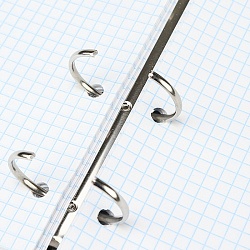 тетрадь на кольцах 160л  "пастельный цвет"