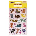 Наклейки зефирные "Котята", многоразовые, 10х15 см