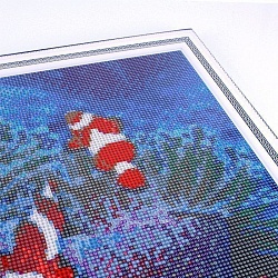 алмазная  мозаика (живопись) "darvish" 40*50см  рыбы -клоуны в кораллах