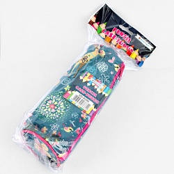 пенал мягкий тубус "darvish" ассорти с рисунком