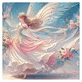 Алмазная мозаика  30*30см с подрамником Чудесная фея
