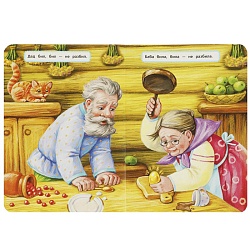 книжка-картонка а5  8стр. курочка ряба. толстой а. н.