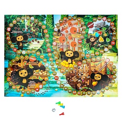 настольная игра ходилка "чебурашка"