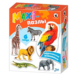 пазлы maxi «африканские животные»
