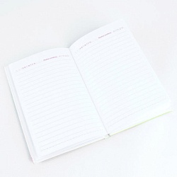 Блокнот 19*13см 60л в линейку "3D Цветы со стразами" европодвес