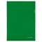папка-уголок а4 180мкм, цвет ярко-зелёный