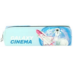 пенал мягкий тубус "космос"  кожзам ассорти