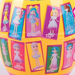 игрушка сюрприз в яйце "кукла-конструктор"