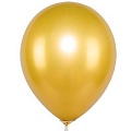 Шар воздушный 10" Хром золото/Gold 50шт/уп