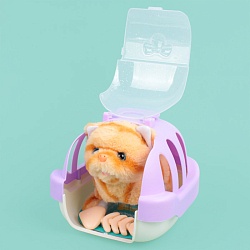 игровой набор "котик  в переноске"