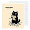 тетрадь предметная  48л лин русский язык "bad cat" 