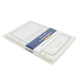 сменный блок для ежедневников на кольцах  а5 120л. (в клетку)