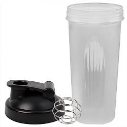шейкер 600мл серый