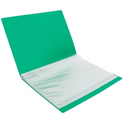 папка  20 файлов 500мкм зеленая