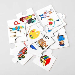 игра настольная ассоциации малышам. профессии