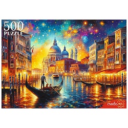 пазлы  500 элементов волшебная ночь в венеции