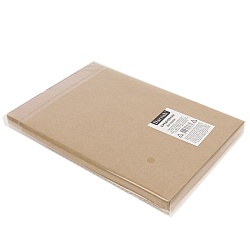 ежедневник а5 недатиров. 120л обложка бумвинил капучино