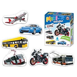 пазлы maxi «транспорт»