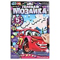 Гелевая мозаика 17*23см Тачки