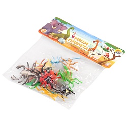 животные в наборе (12шт) насекомые