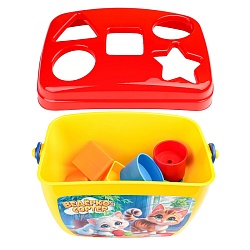 сортер-ведерко милые котята