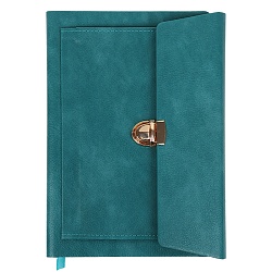 ежедневник а5 недатиров. 100л обложка кож.зам. с карманом на застёжке