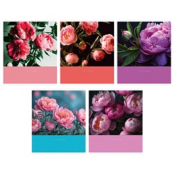 тетрадь  48л кл. "цветочный сад" обл. мелов. картон