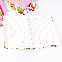 Блокнот 10,5*14,5см 80л "AVOCADO" ассорти /4вида/