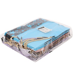 пакет подарочный 18*23*10см  "звёзды"