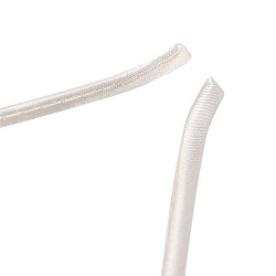 ободок бежевый для волос с ушками